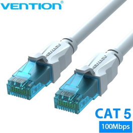 Vention Cable de Red RJ45 UTP Cat.5e 15m Azul y Blanco